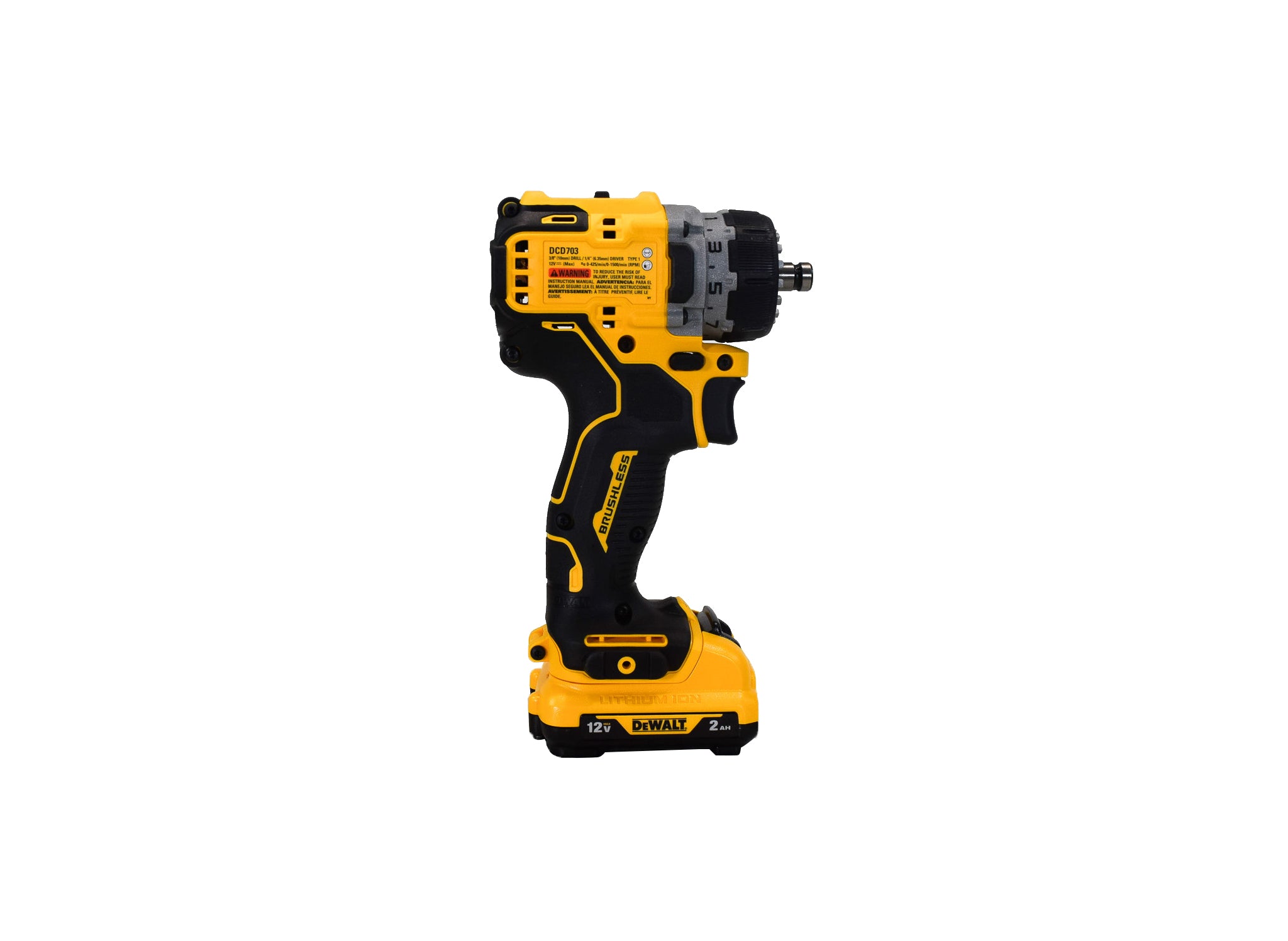 DeWalt DCD703F1 XTREME 12V MAX Brushless Cordless 5-in-1 Drill/Driver Kit