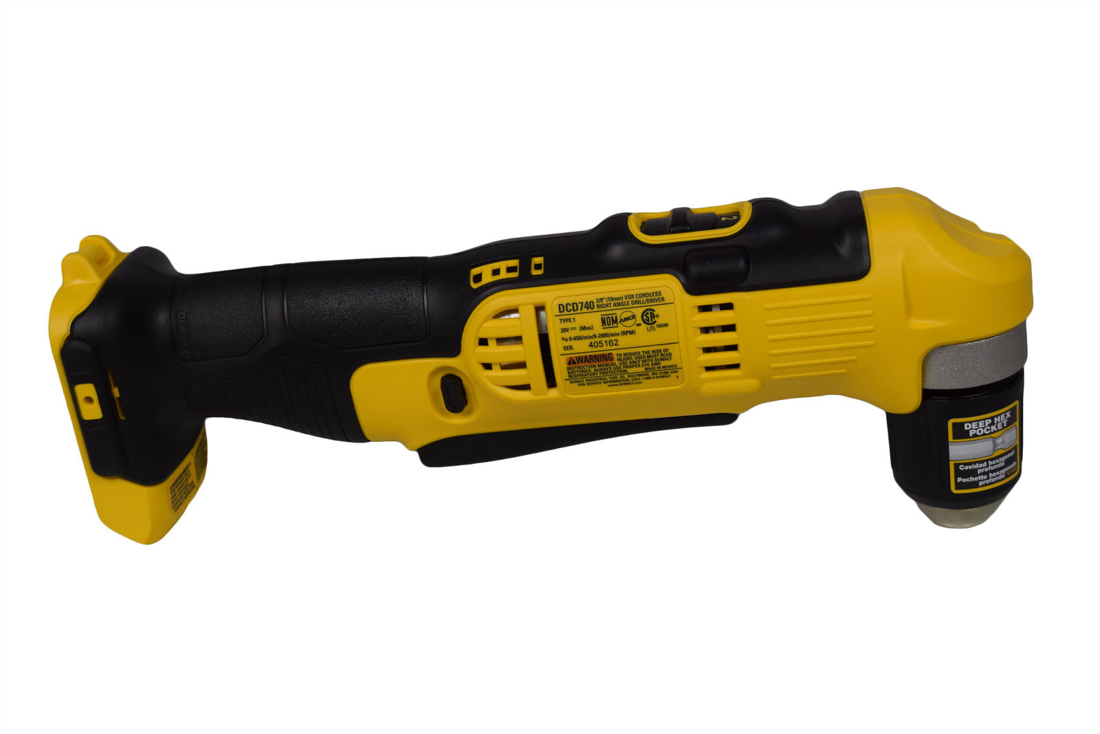 Dewalt DCD740B 20V Max 3/8" Right Angle Drill/Driver Bare Tool