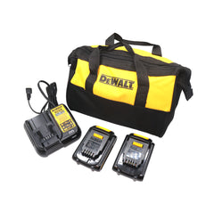 DEWALT 20V MAX Lithium‑Ion Cordless 1/2 in. Drill/Driver Kit with (2) 1.3Ah Batteries, Charger & Contractor Bag