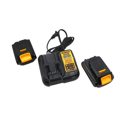 DEWALT 20V MAX Lithium‑Ion Cordless 1/2 in. Drill/Driver Kit with (2) 1.3Ah Batteries, Charger & Contractor Bag