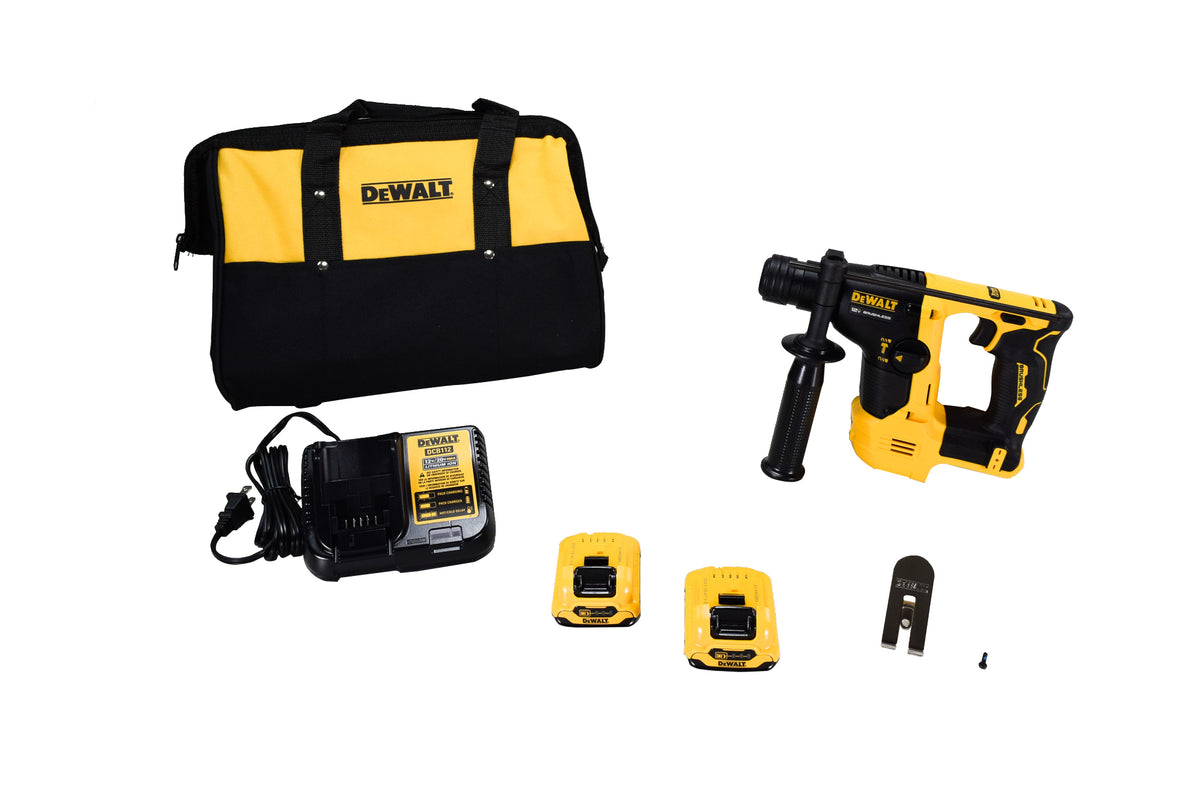 DeWalt DCH072G2 XTREME 12V MAX 9/16 Ultra Compact Hammer KIT