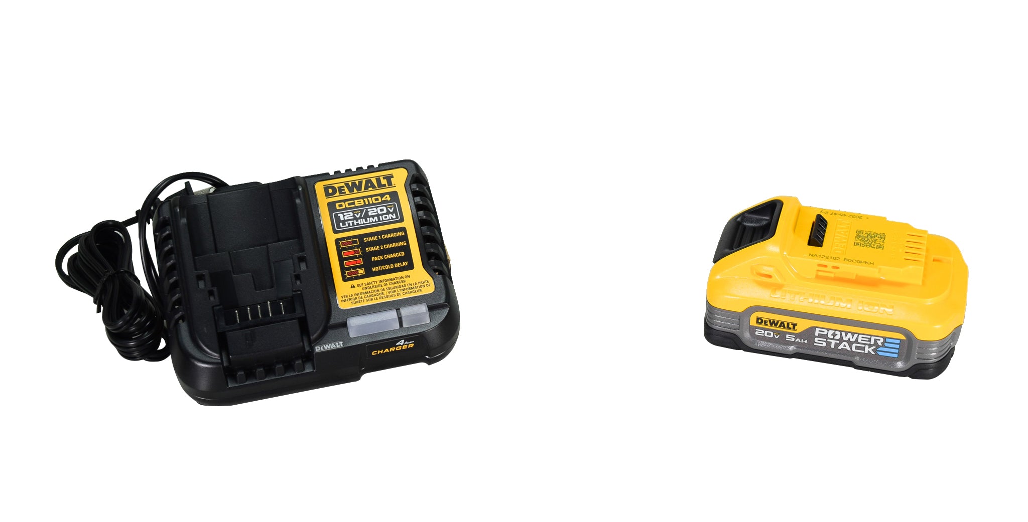 DeWalt DCH273H1 20V Cordless Brushless SDS 1" Rotary Hammer Kit with 5.0Ah Battery and Charger