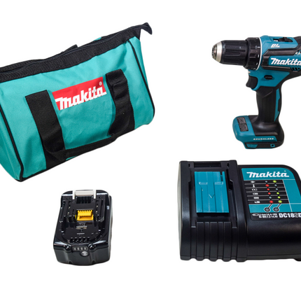 Makita XFD131 18V LXT Lithium-Ion Brushless Cordless 1/2 In. Driver-Drill Kit (3.0Ah)