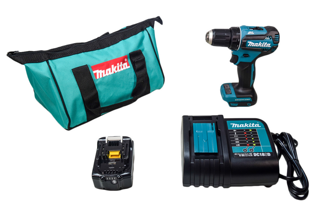 Makita XFD131 18V LXT Lithium-Ion Brushless Cordless 1/2 In. Driver-Drill Kit (3.0Ah)