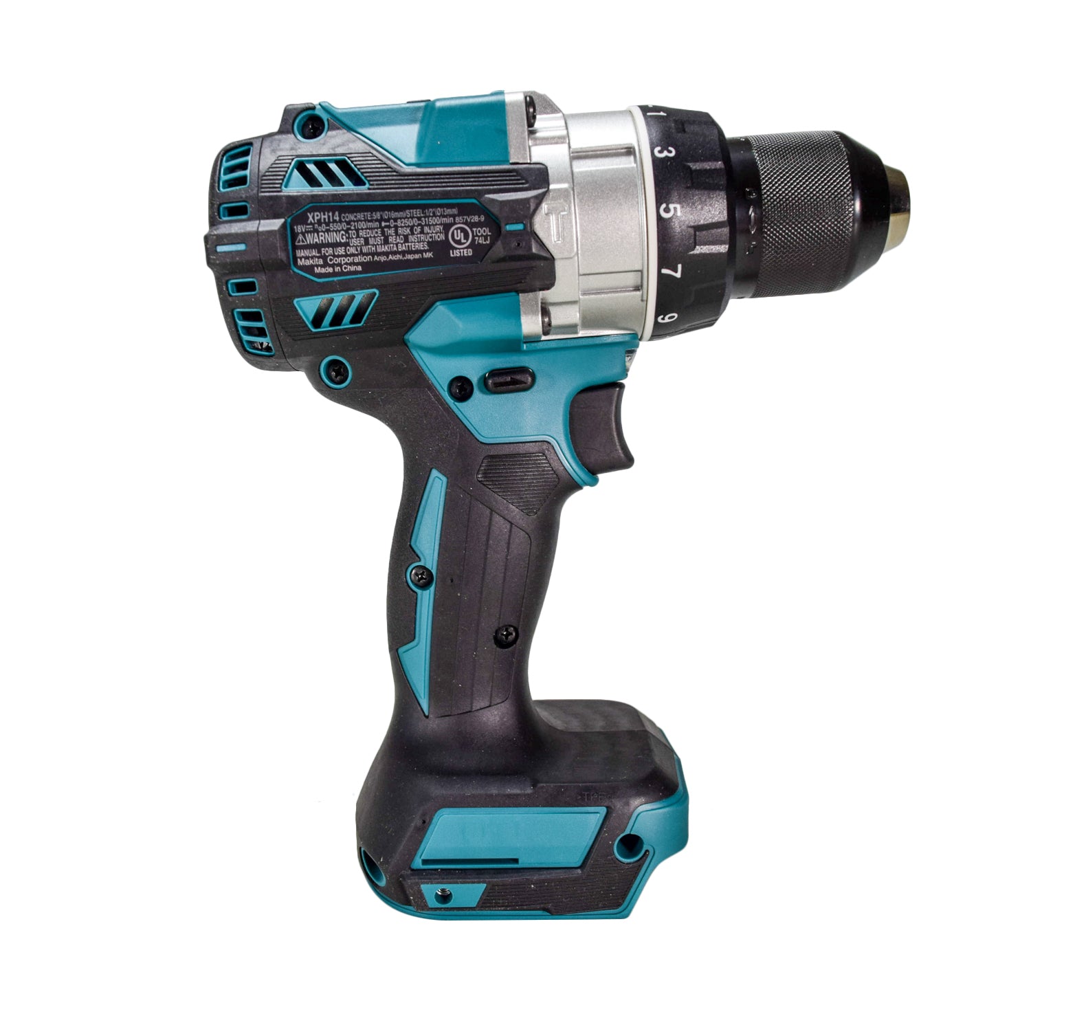 Makita XPH14Z-NBX 18V LXT Lithium-Ion Brushless Cordless 1/2" Hammer Driver-Drill, Tool Only