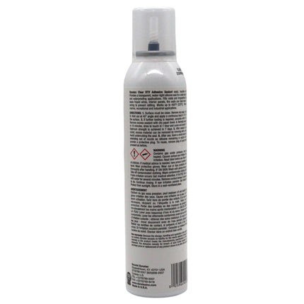 Dynatex RTV Clear Silicone Adhesive Sealant 8 oz Automatic Can - Transparent Watertight Seal, Marine RV Industrial Use, Made in the USA (Single)