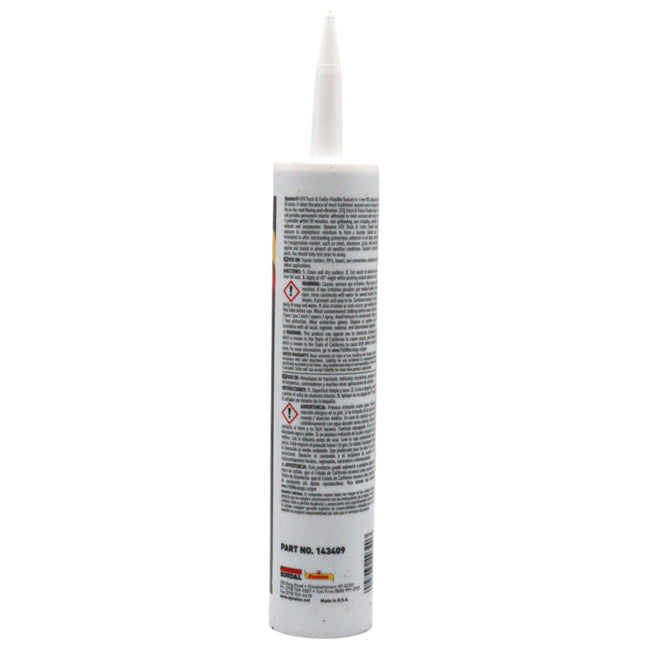Dynatex Truck N Trailer Black Flexible Sealant 10.1 oz Caulk Tube - Ultra Synthetic, Primerless Adhesion, All-Weather, Permanent Elastic Seal (5-Pack)