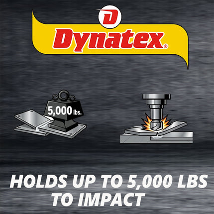 Dynatex .70 oz Super Glue Instant Adhesive - Bonds Glass Metal Plastic Rubber, 5000 PSI Strength, Clear Bond, Up to 175 Degrees F, Stronger Than Standard (12-Pack)