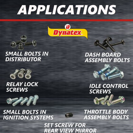 Dynatex Hydraulic/Pneumatic Sealant 1.69 oz Bottle - Locks Fittings up to 2 in, High Pressure & Vibration Resistant, No Contaminants, High Lubricity (Single)