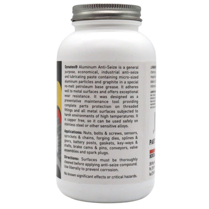 Dynatex Aluminum Anti-Seize 16 oz Can - General Purpose, Prevents Galling Seizing Corrosion, High Heat & Pressure Resistant, Aluminum & Graphite (6-Pack)