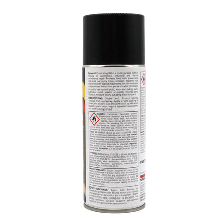 Dynatex Penetrating Oil 12 oz Aerosol Can - Multi-Purpose, Loosens Rusted Parts, Protects Tools from Rust, Lubricates Metal Plastic Rubber (6-Pack)