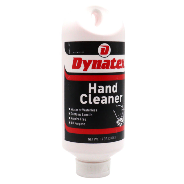 Dynatex Hand Cleaner 14 oz Tub - Gentle Waterless Formula, Removes Grease Grime Stains, Leaves Hands Clean & Conditioned (Single)