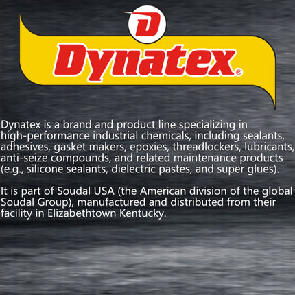 Dynatex White Lithium Grease 1 oz Tube - Multi-Purpose Lubricant for Automotive, Garage Doors, Hinges, Chains, Latches (8-Pack)
