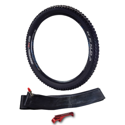 Kenda Nevegal 2 Pro K1211 29x2.40 & 29x2.40–2.80 MTB Bicycle Tires & Tubes – Aggressive Tread for Hard Pack & Loose Terrain, All-Mountain/Downhill/Enduro Bikes, Up to 30mph, w/Keychain
