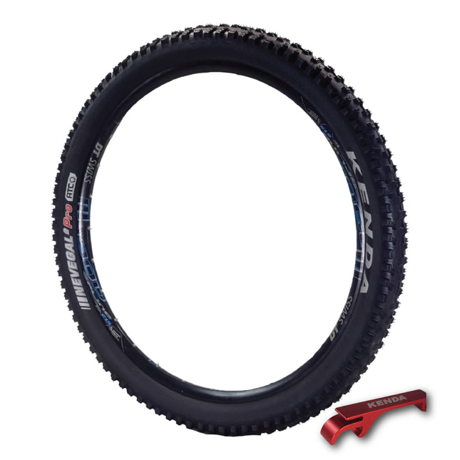 Kenda Nevegal 2 Pro K1211 29x2.40 Mountain Bike Tire with an Aggressive Tread for Hard Pack & Loose Terrain, All-Mountain/Downhill/Enduro Bikes, Up to 30mph, w/Keychain