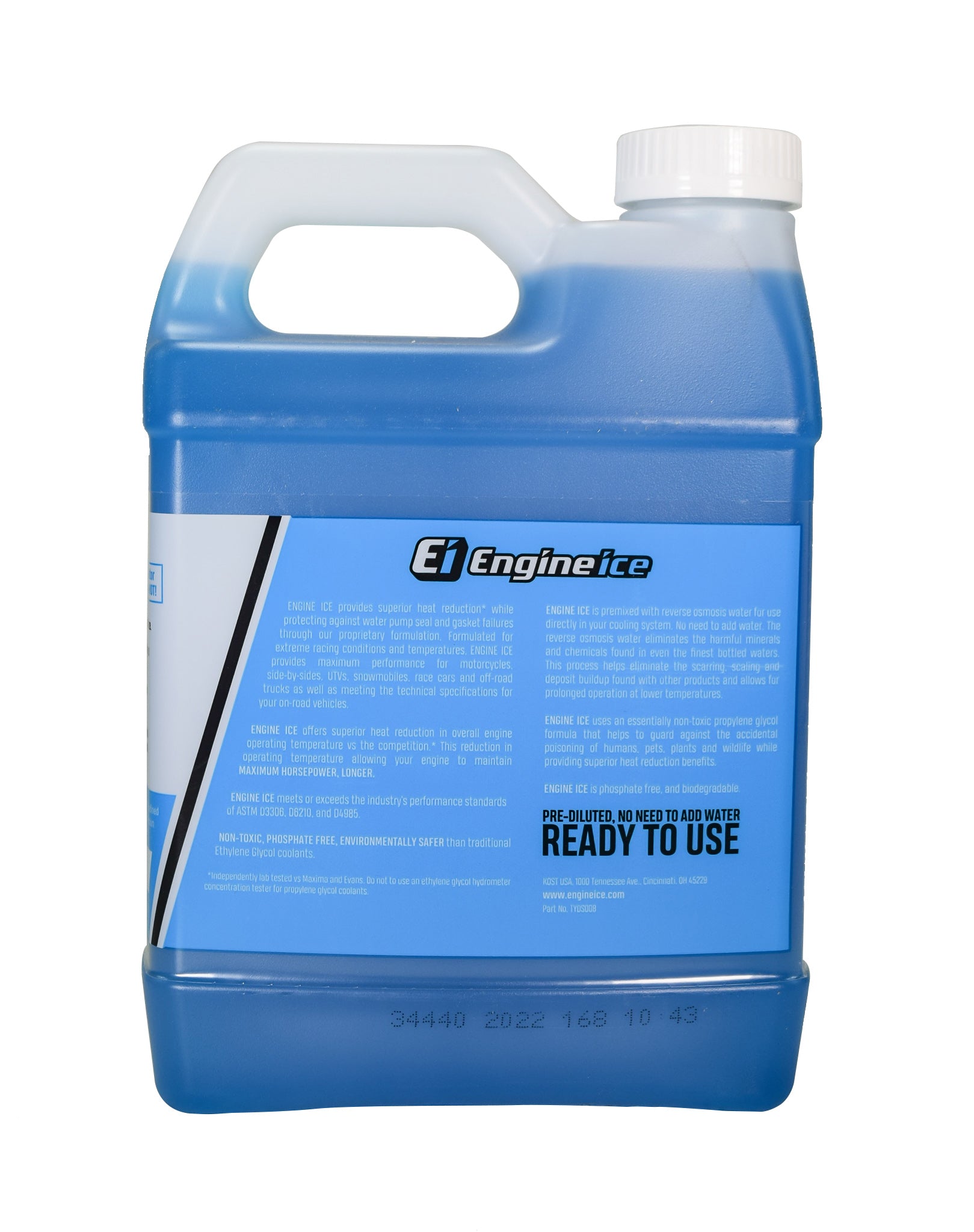 Engine Ice TYDS008-03 High Performance Coolant, 0.5 gallon, 4 Pack