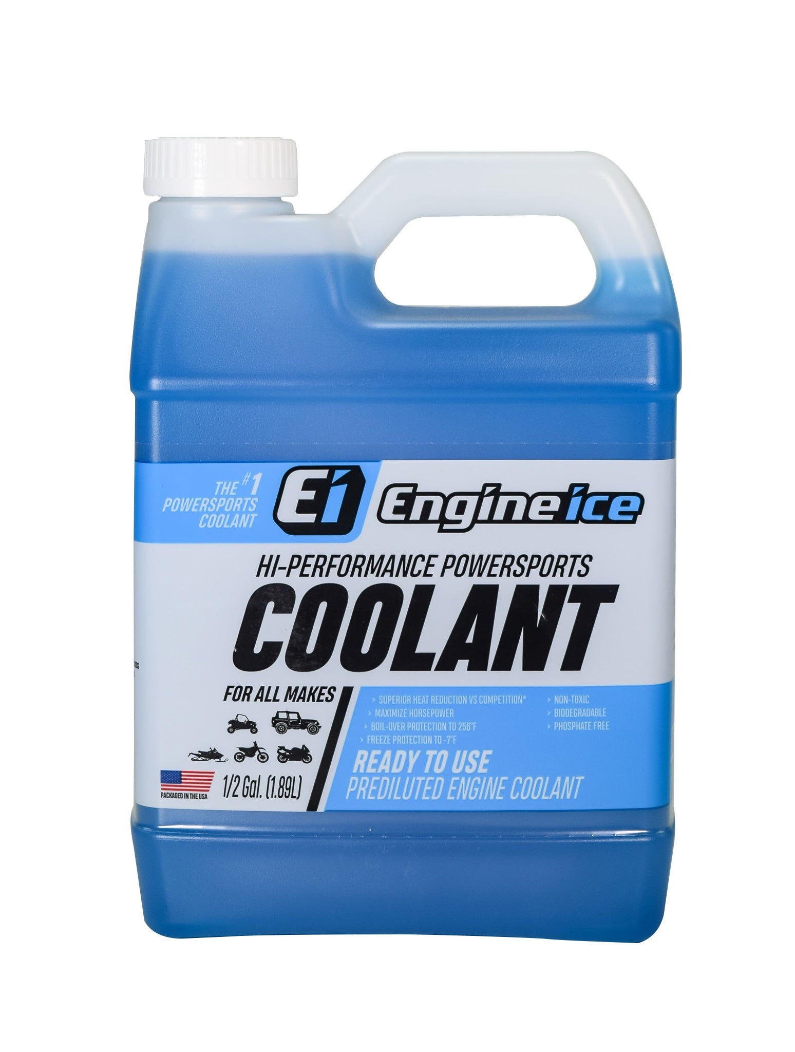 Engine Ice TYDS008-03 High Performance Coolant, 0.5 gallon, 6 Pack