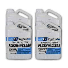 Engine Ice Coolant System Flush and Clean - 0.5 Gallon Enhances Cooling Efficiency & Improves Engine Performance in Bikes, Cars, ATVs, & More (4 Pack)