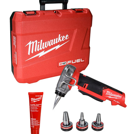 Milwaukee 2532-20 M12 Pro PEX Expander Tool with 1/2 in. - 1 in. RAPID SEAL Pro PEX Expander Heads