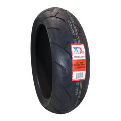 Full Bore M1 190/50ZR17 Rear Motorcycle Tire, High-Performance Radial, Superior Grip & Handling for Street Bikes, 190/50-17, USA Family Owned