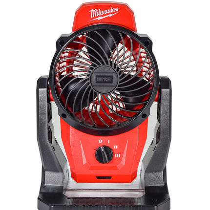 Milwauke 0820-20 M12 12-Volt Lithium-Ion Cordless Jobsite Fan (Tool-Only)