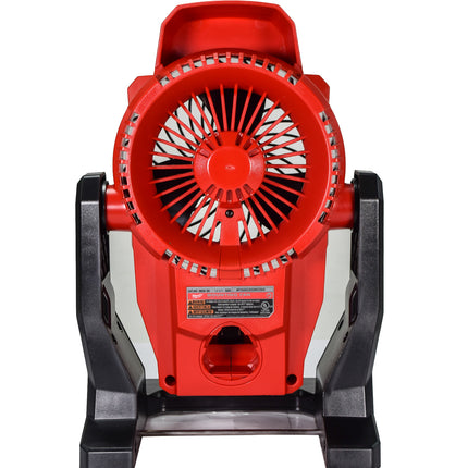 Milwauke 0820-20 M12 12-Volt Lithium-Ion Cordless Jobsite Fan (Tool-Only)