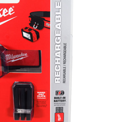 Milwaukee 2012R Rechargeable Detachable Magnetic Headlamp / Task Light 450 Lumens