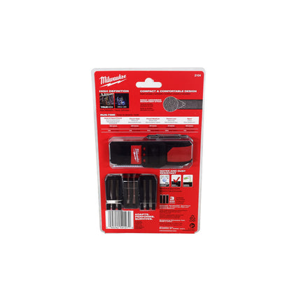 Milwaukee 2104 Spot Flood 450 Lumens Adjustable Hard Hat Headlamp Light