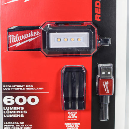 Milwaukee 2115-21 USB Rechargeable LowProfile Headlamp
