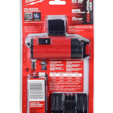 Milwaukee 2115-21 USB Rechargeable LowProfile Headlamp