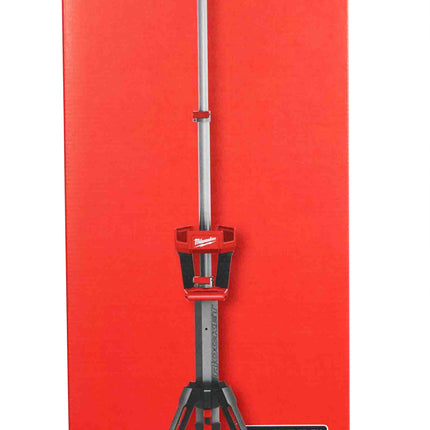 Milwaukee M18 Rocket Dual Power Tower Light (Tool Only) – 2,500 Lumens TrueView High Definition Output, Adjustable 4–7 ft Extension, Dual Power (Battery or Cord), Impact-Resistant Jobsite Work Light