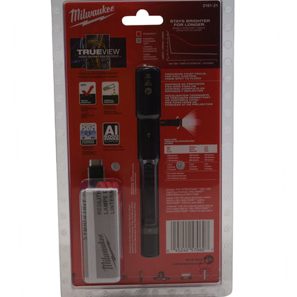 Milwaukee 2161-21 USB Recharrgeable 1100LTwist Focus Flashlight