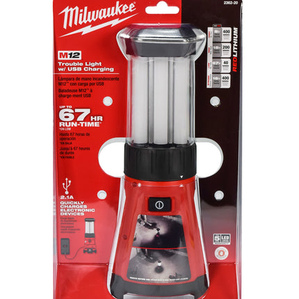 Milwaukee 2362-20 M12 12V Lithium-Ion LED Lantern/Flood Light