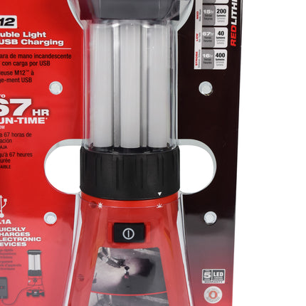 Milwaukee 2362-20 M12 12V Lithium-Ion LED Lantern/Flood Light