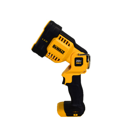 DEWALT 20V MAX Cordless LED Spotlight, Jobsite, 1,000 Lumens, 4-Mode, Pivoting Head, High-Performance Illumination for Work and Outdoor Use. Tool Only (DCL043)