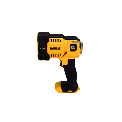 DEWALT 20V MAX Cordless LED Spotlight, Jobsite, 1,000 Lumens, 4-Mode, Pivoting Head, High-Performance Illumination for Work and Outdoor Use. Tool Only (DCL043)