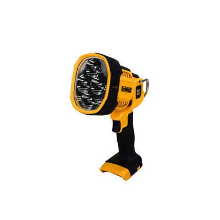 DEWALT 20V MAX Cordless LED Spotlight, Jobsite, 1,000 Lumens, 4-Mode, Pivoting Head, High-Performance Illumination for Work and Outdoor Use. Tool Only (DCL043)