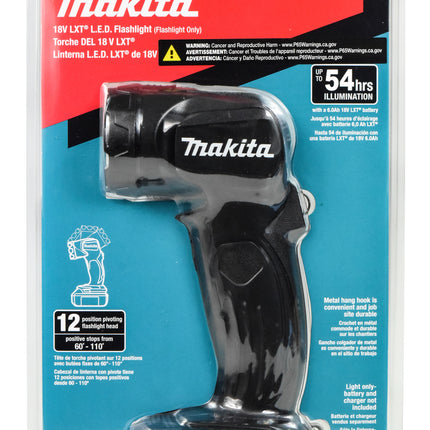 Makita DML815B 18V LXT Lithium-Ion Cordless L.E.D. Flashlight, Flashlight Only
