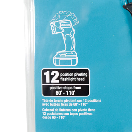 Makita DML815B 18V LXT Lithium-Ion Cordless L.E.D. Flashlight, Flashlight Only