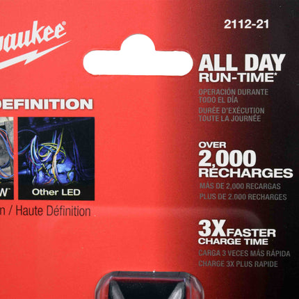Milwaukee 2112-21 USB Rechargeable RedLithium Rover Pocket Flood Light