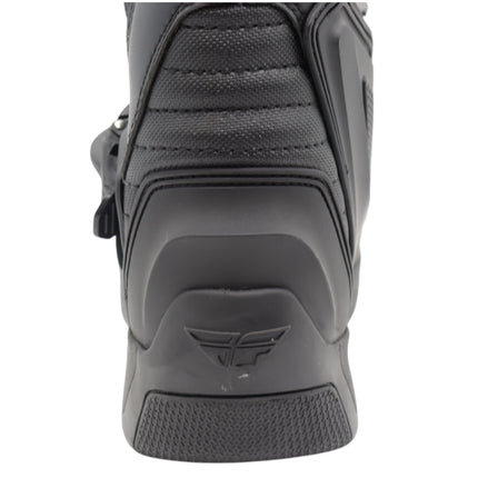 Fly Racing Maverik LT Boots, 2026 Model, (Adult - Size 12) CE Certified Motocross & Off-Road Motorcycle Boots, Adjustable Quick-Lock Buckles, Articulated Ankle Support, Rubber Heat Shield (Black)