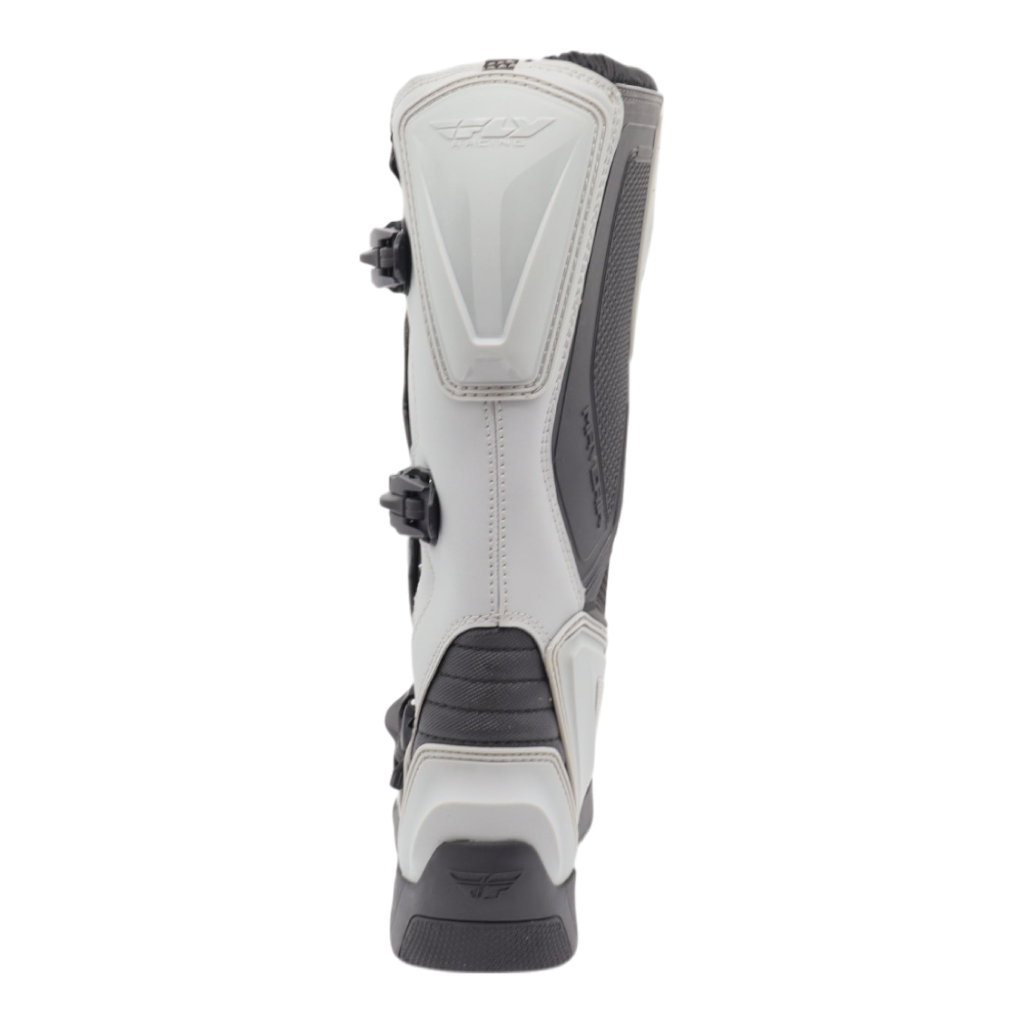 Fly Racing Maverik LT Boots, 2026 Model, for Adults, Size 12 - Lightweight Enduro Riding Boots with 3D Molded Shift Panels, Articulated Ankle Support, and Durable Rubber Heat Shield (Grey/Black)