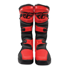 Fly Racing Maverik LT Boots, 2026 Model, for Adults, Size 9 - Lightweight Off-Road Riding Boots with 3D Molded Shift Panels, Articulated Ankle Support, and Durable Rubber Heat Shield, ( Red/Black