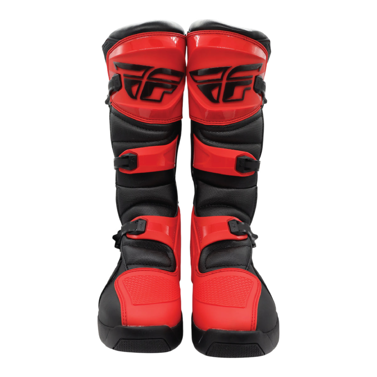 Fly Racing Maverik LT Boots, 2026 Model, for Adults, Size 12 - Lightweight Off-Road Riding Boots with 3D Molded Shift Panels, Articulated Ankle Support, and Durable Rubber Heat Shield, (Red/Black)