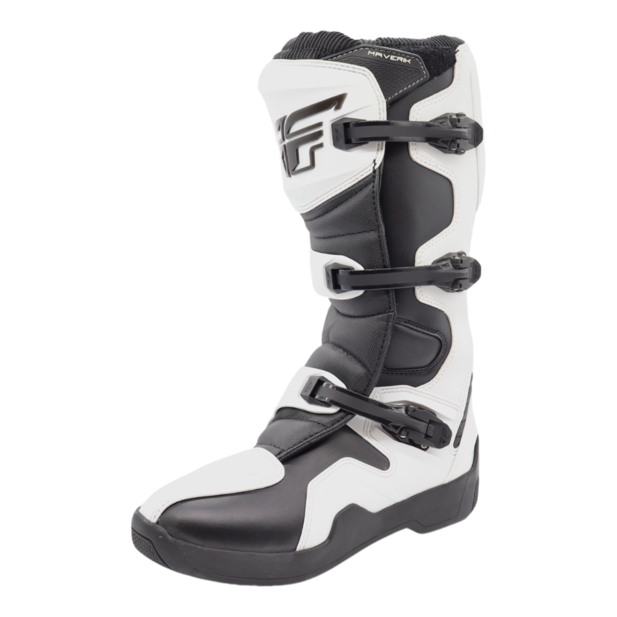 MAVERIK LT BOOT WHITE/BLACK SZ 09