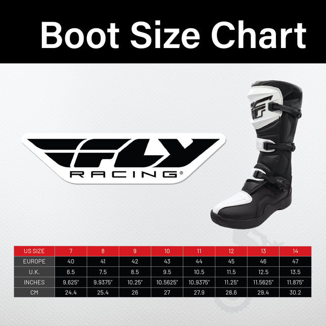 Fly Racing Maverik LT Boots, 2026 Model,(Adult - Size 11) CE Certified Motocross & Off-Road Motorcycle Boots, Adjustable Quick-Lock Buckles, Articulated Ankle Support, Rubber Heat Shield (White/Black)