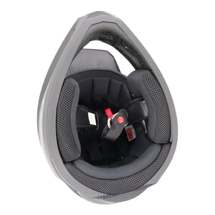 Fly Racing Kinetic Solid Helmet - DOT & ECE22.06 Approved Protection – Lightweight, Ventilated & Precision-Fit Design Large (Black)