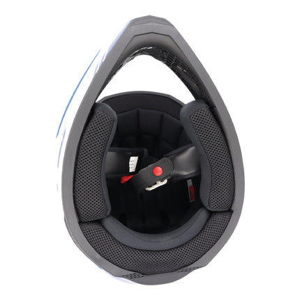 Fly Racing Kinetic Verdict Helmet – DOT/ECE 22.06 Approved – Lightweight MX Helmet with TFV Ventilation, Removable Liner & Helmet Bag Large (Grey/Black/White)