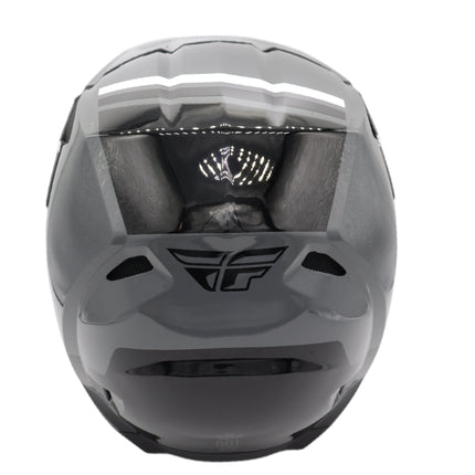 Fly Racing Kinetic Verdict Helmet – DOT/ECE 22.06 Approved – Lightweight MX Helmet with TFV Ventilation, Removable Liner & Helmet Bag X-Large (Grey/Black/White)