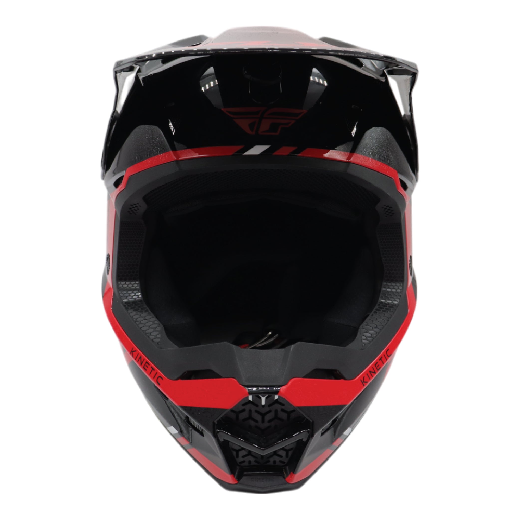 KINETIC VERDICT HELMET BLACK/RED/WHITE XL